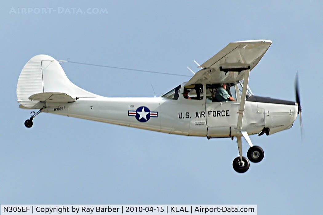 N305EF, Cessna L-19E Bird Dog C/N 24576, Cessna 305 L-19E Birddog [24576] Lakeland-Linder~N 15/04/2010.