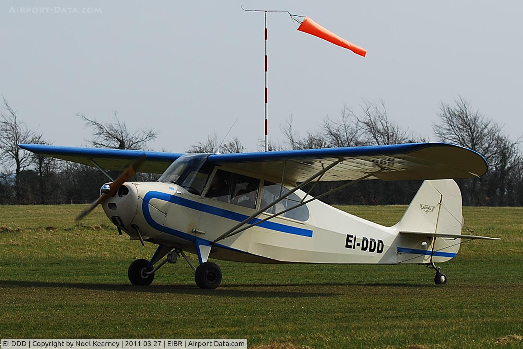 EI-DDD, Aeronca 7AC Champion C/N 7AC-2895, Attending Birr Fly-in 27-03-2011