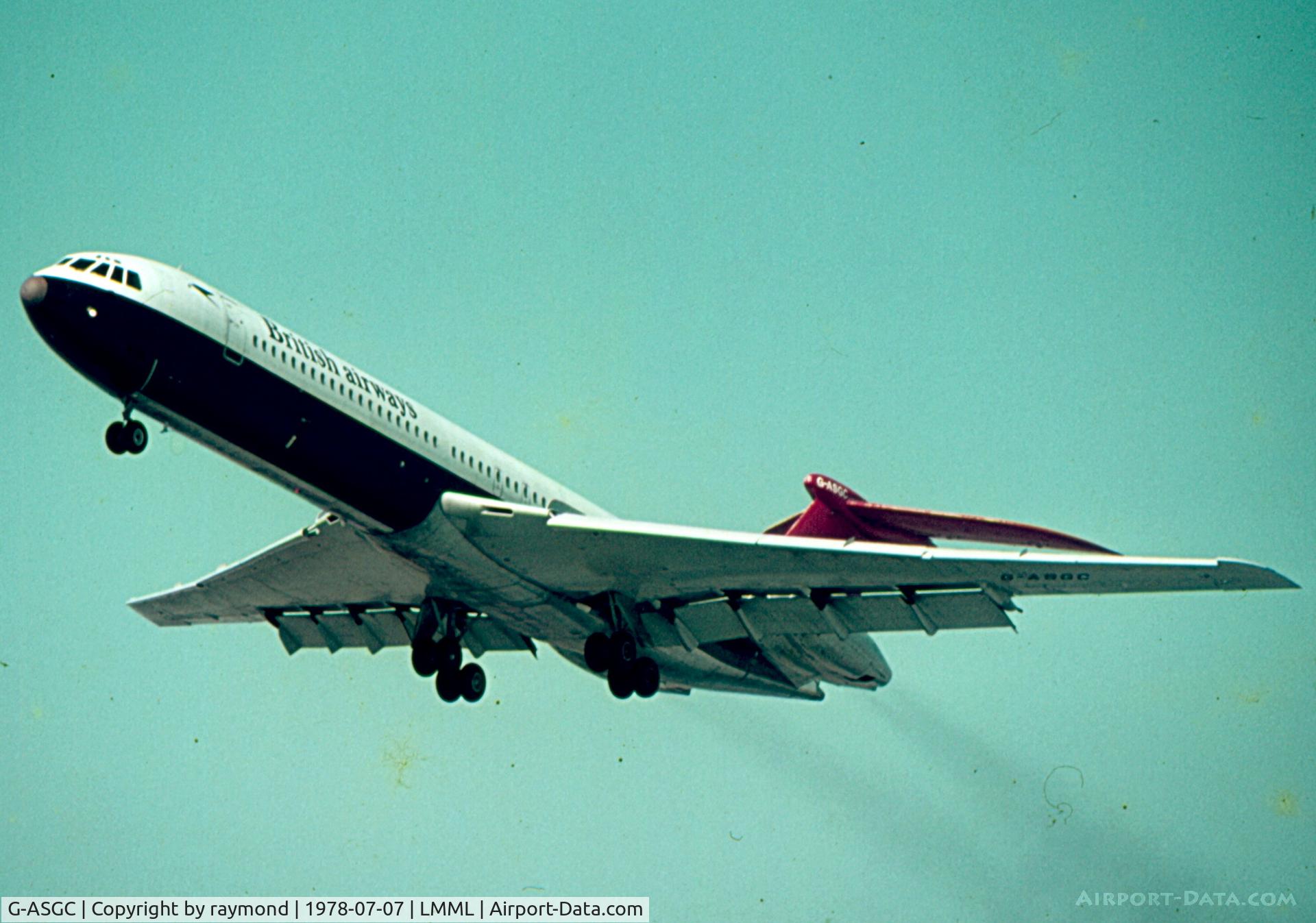 G-ASGC, 1965 BAC Super VC10 Srs 1151 C/N 853, VC10 G-ASGC British Airways