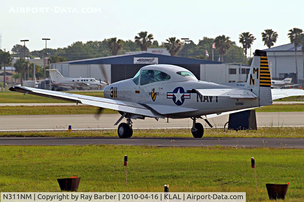 N311NM, 1948 Ryan Navion A C/N NAV-4-1196, North American Navion A [NAV-4-1196] Lakeland-Linder~N 16/04/2010.