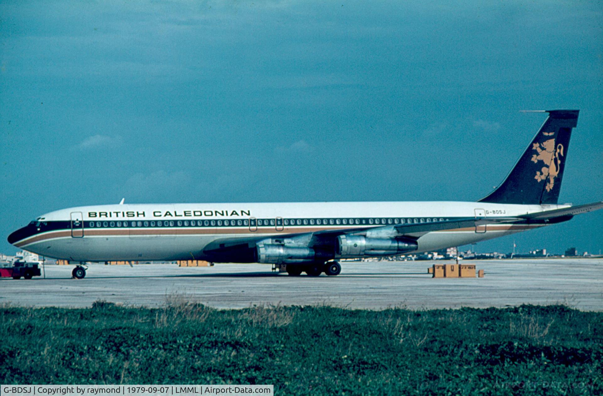G-BDSJ, 1968 Boeing 707-338C C/N 19630, B707 G-BDSJ British Caledonian