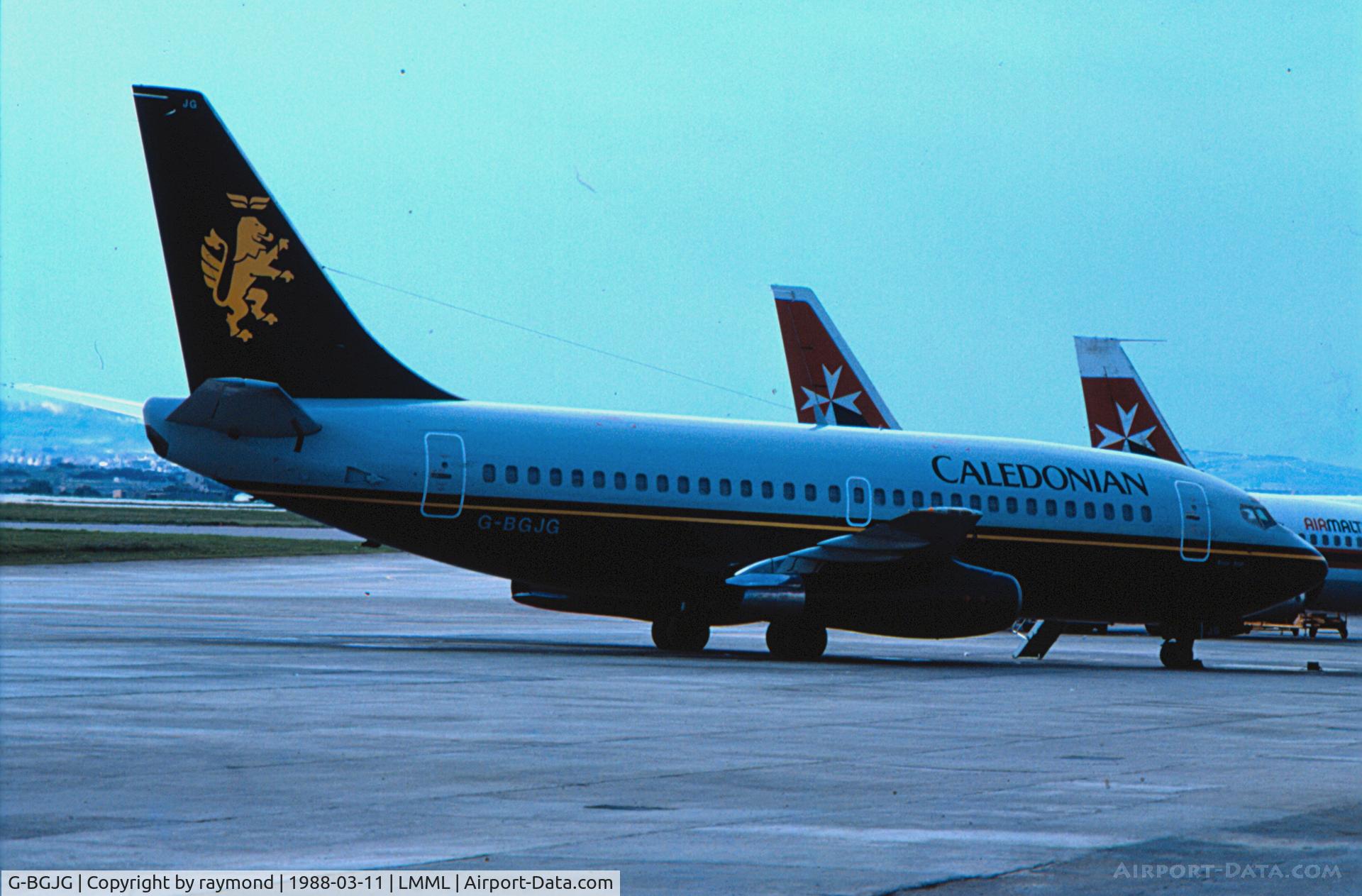 G-BGJG, 1980 Boeing 737-236 C/N 22028, B737-200 G-BGJG British Caledonian