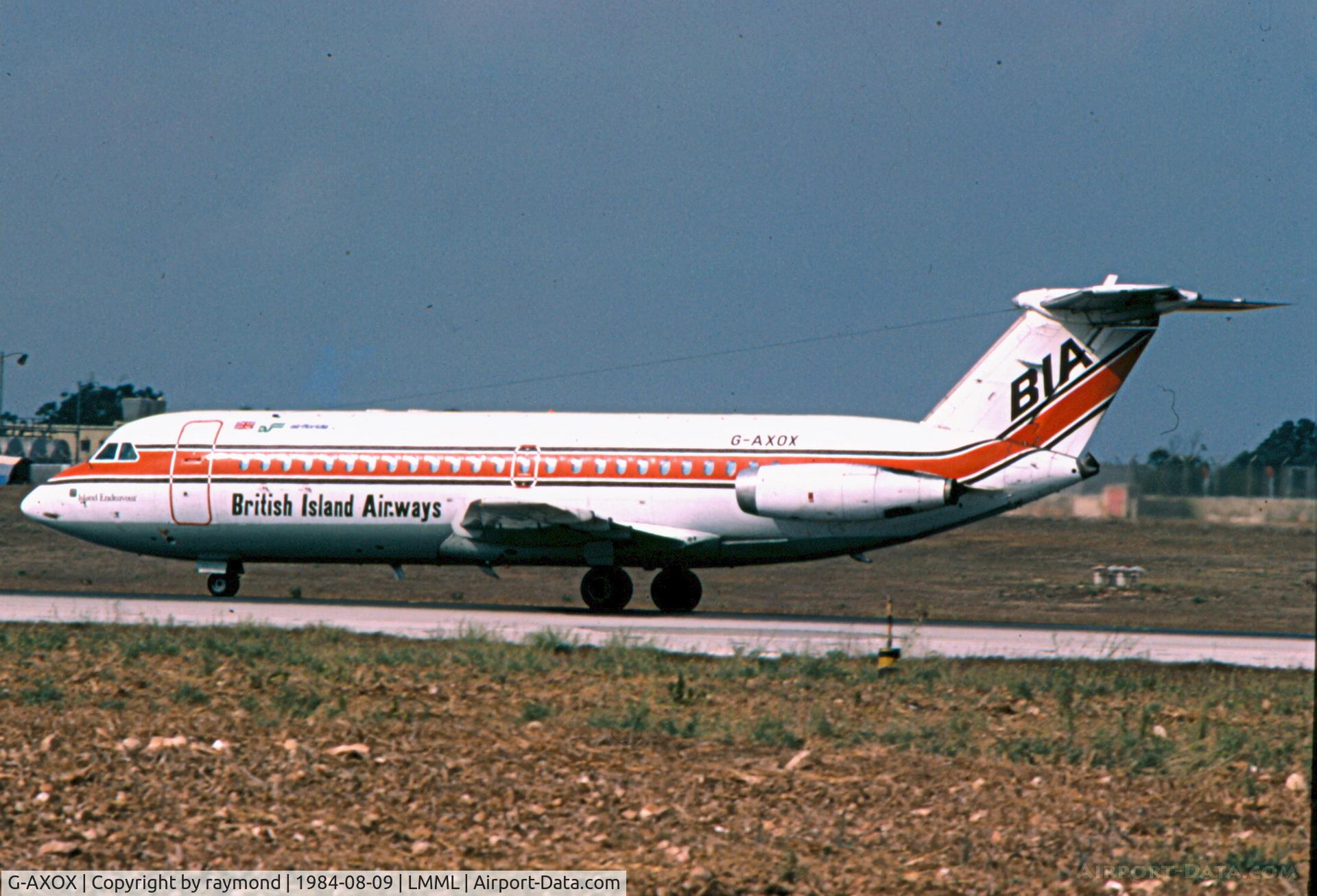 G-AXOX, 1968 BAC 111-432FD One-Eleven C/N BAC.121, BAC111 G-AXOX British Island Airways