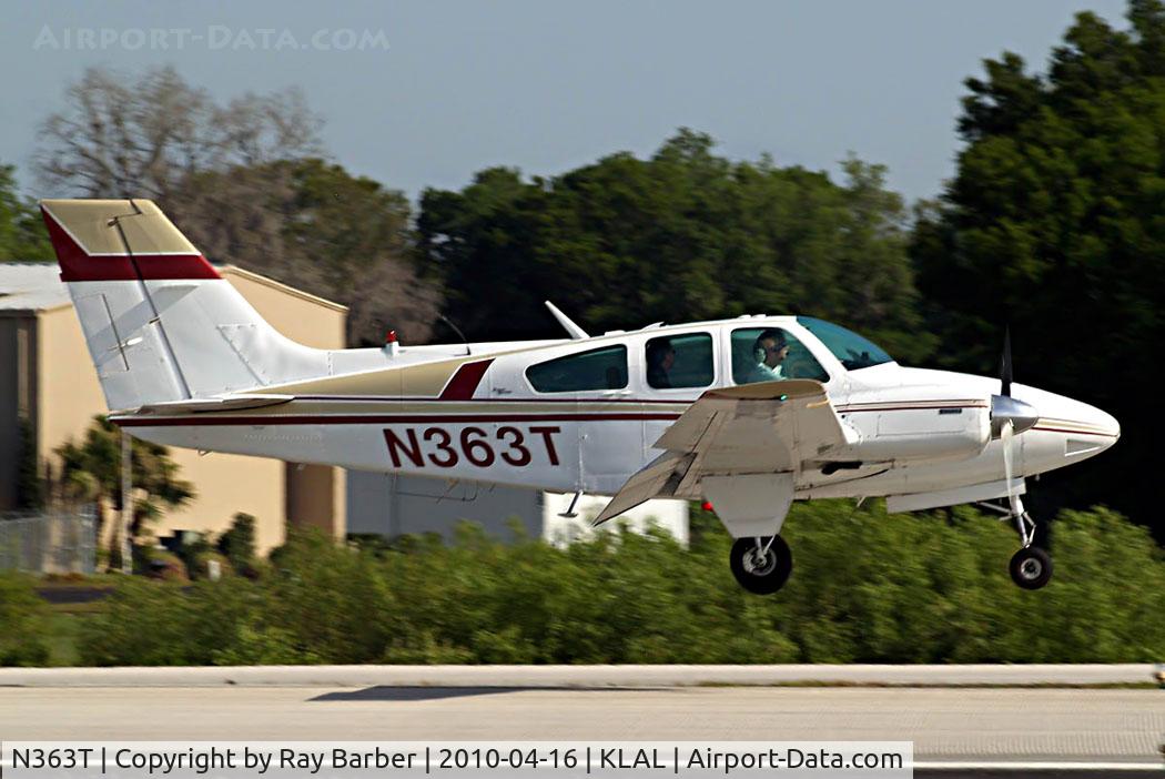 N363T, 1963 Beech 95-A55 Baron C/N TC-416, Beech 95-A55 Baron [TC-416] Lakeland-Linder~N 16/04/2010.