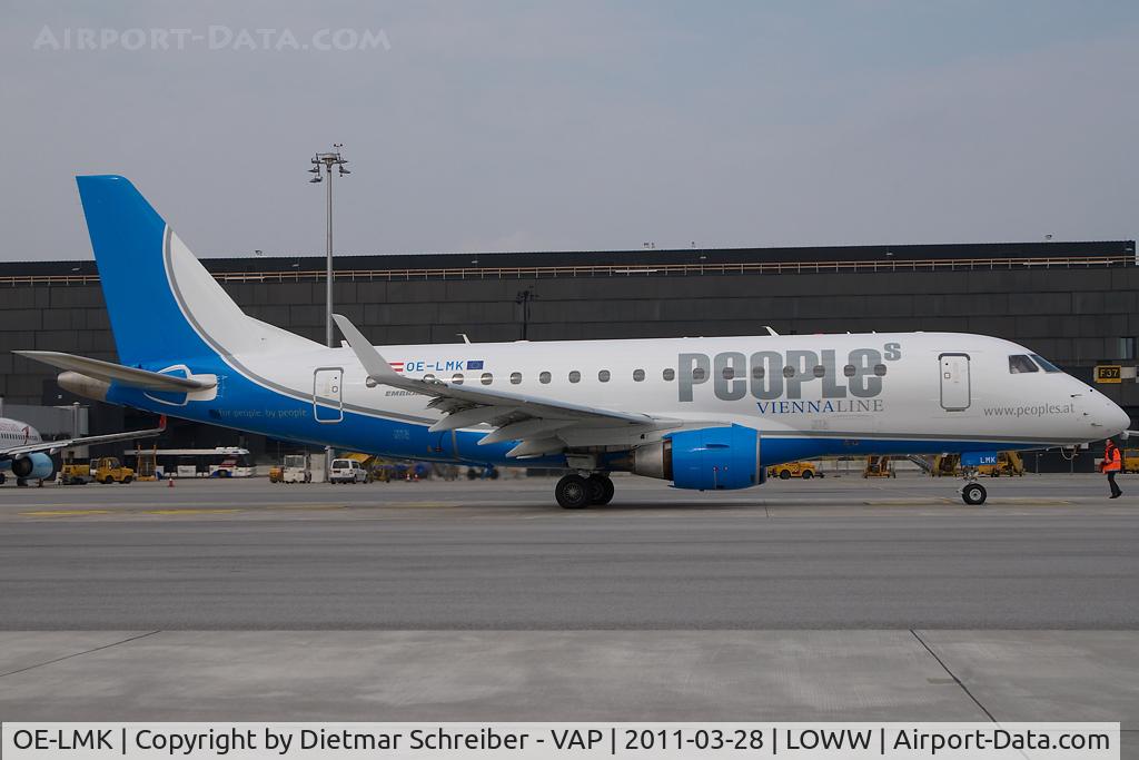 OE-LMK, 2006 Embraer 170LR (ERJ-170-100LR) C/N 17000150, Peoples Vienna Line Embraer 170