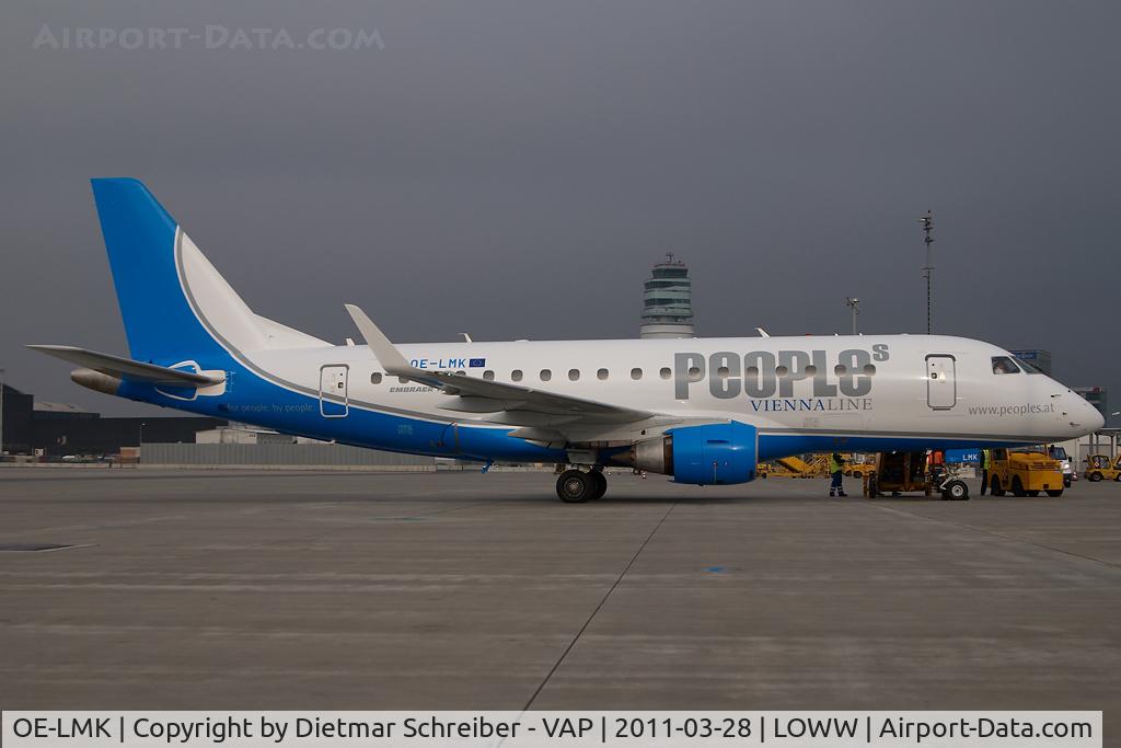 OE-LMK, 2006 Embraer 170LR (ERJ-170-100LR) C/N 17000150, Peoples Vienna Line Embraer 170