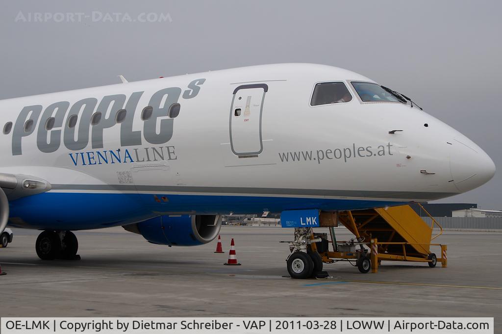 OE-LMK, 2006 Embraer 170LR (ERJ-170-100LR) C/N 17000150, Peoples Vienna Line Embraer 170