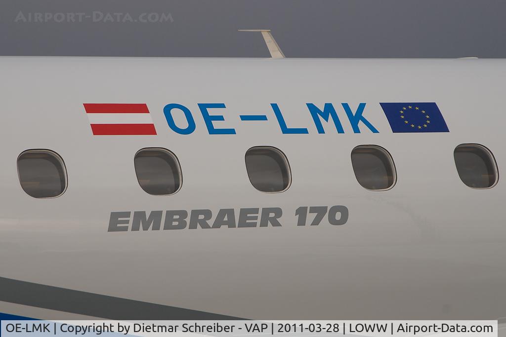 OE-LMK, 2006 Embraer 170LR (ERJ-170-100LR) C/N 17000150, Peoples Vienna Line Embraer 170