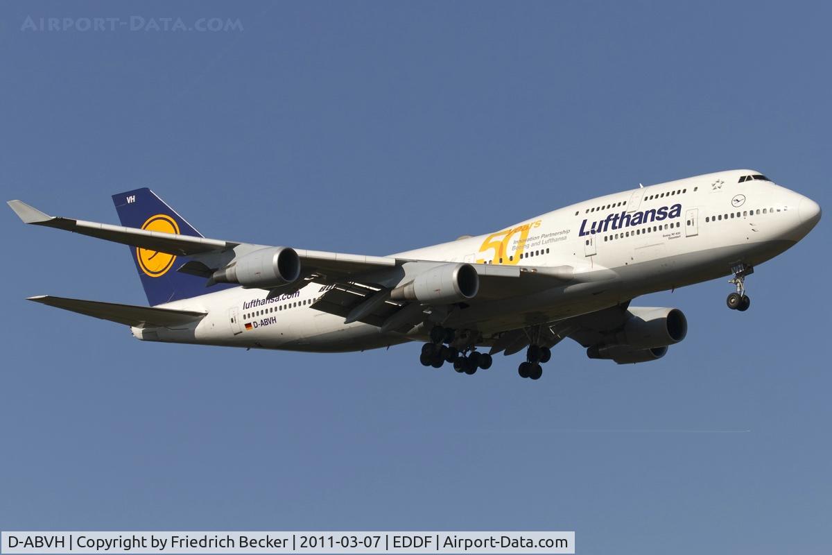 D-ABVH, 1991 Boeing 747-430 C/N 25045, on final