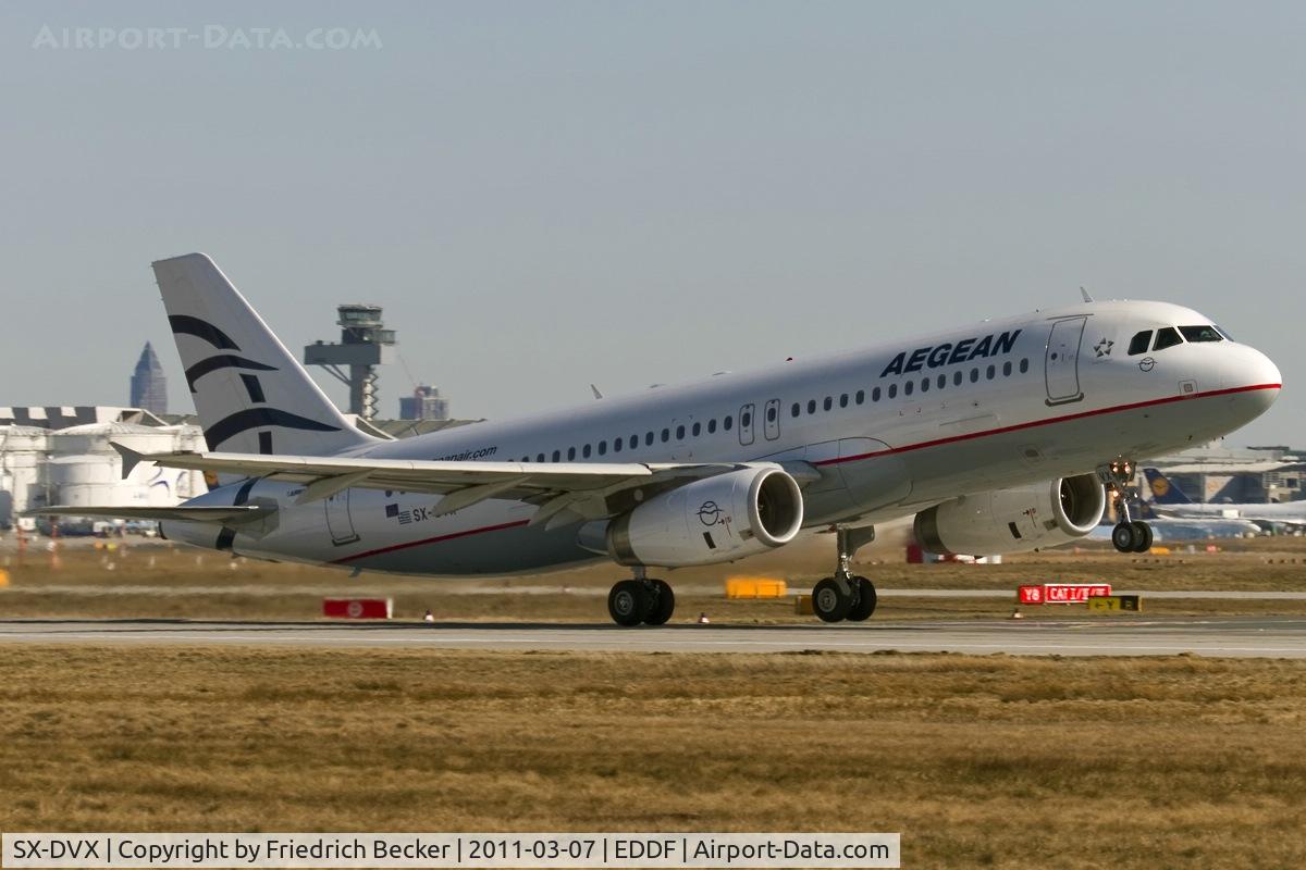 SX-DVX, 2009 Airbus A320-232 C/N 3829, rotation