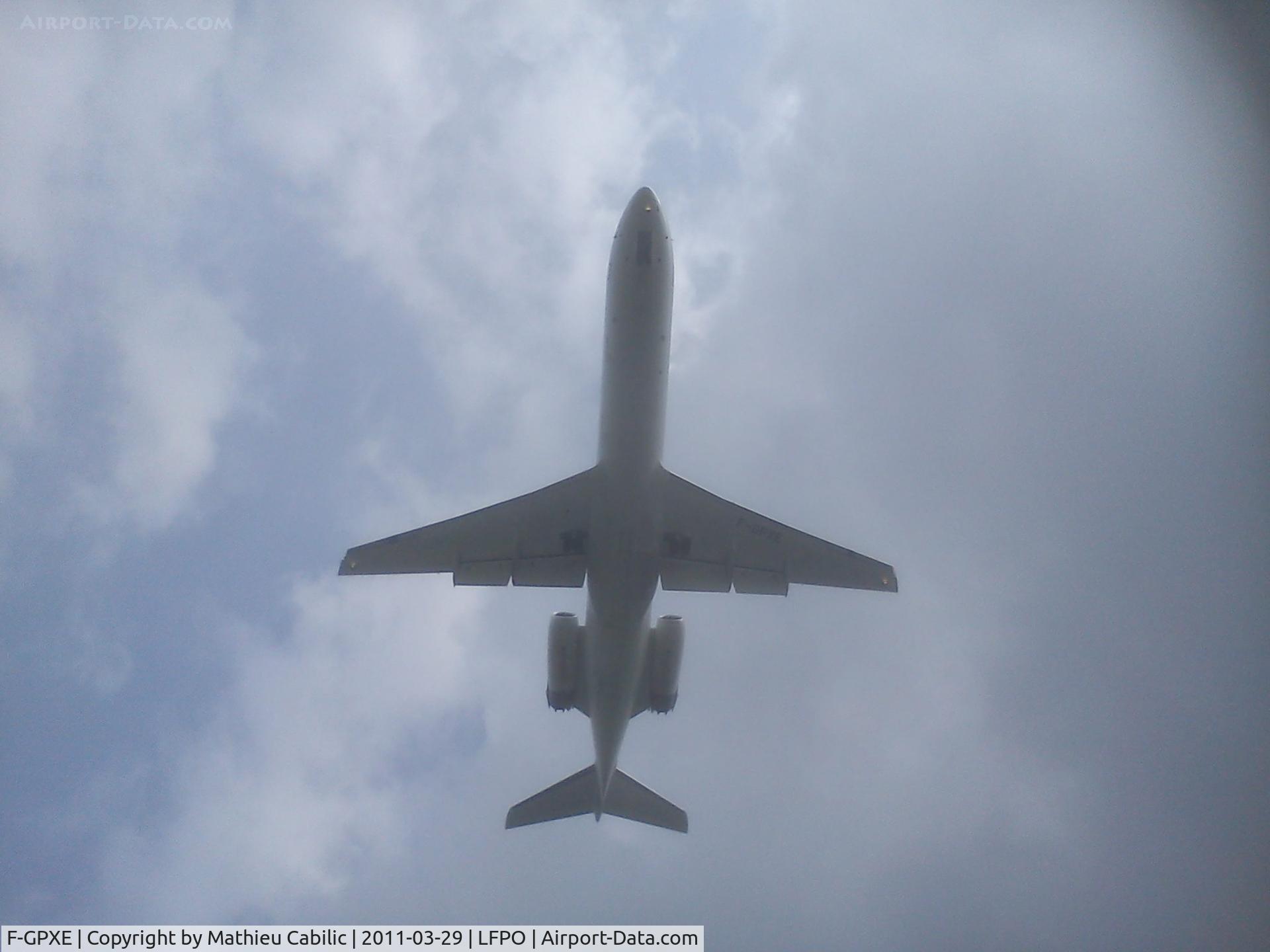 F-GPXE, 1995 Fokker 100 (F-28-0100) C/N 11495, Fokker 100