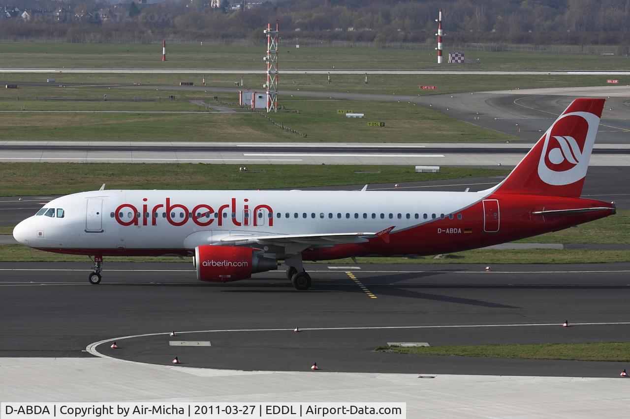 D-ABDA, 2005 Airbus A320-214 C/N 2539, Air Berlin