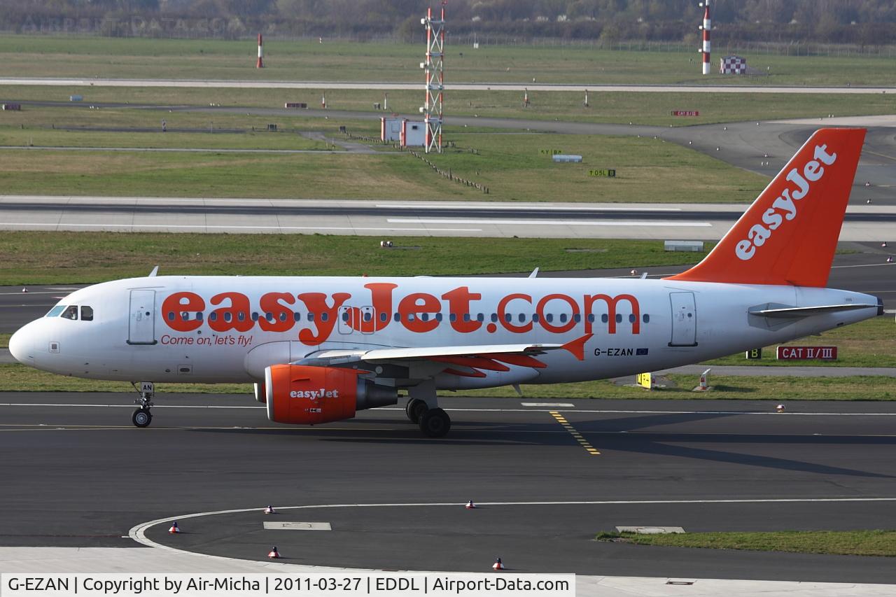 G-EZAN, 2006 Airbus A319-111 C/N 2765, EasyJet