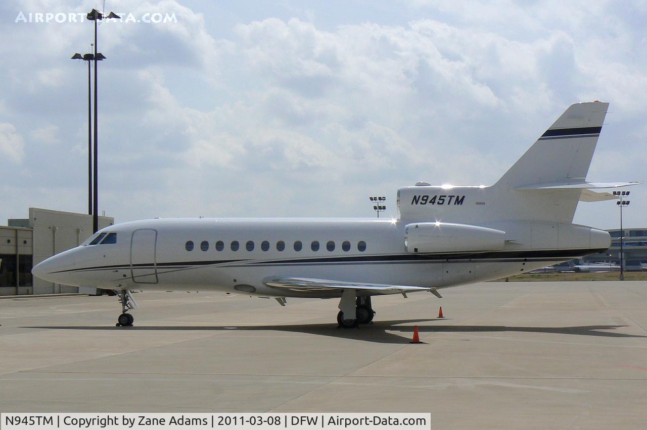 N945TM, 1991 Dassault Falcon 900 C/N 104, At the Corporate Aviation Ramp - DFW Airport