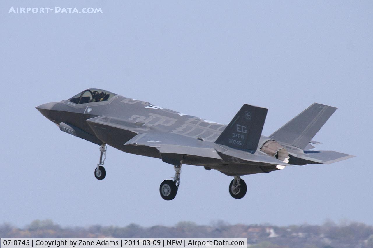 Aircraft 07-0745 (2010 Lockheed Martin F-35A Lightning II C