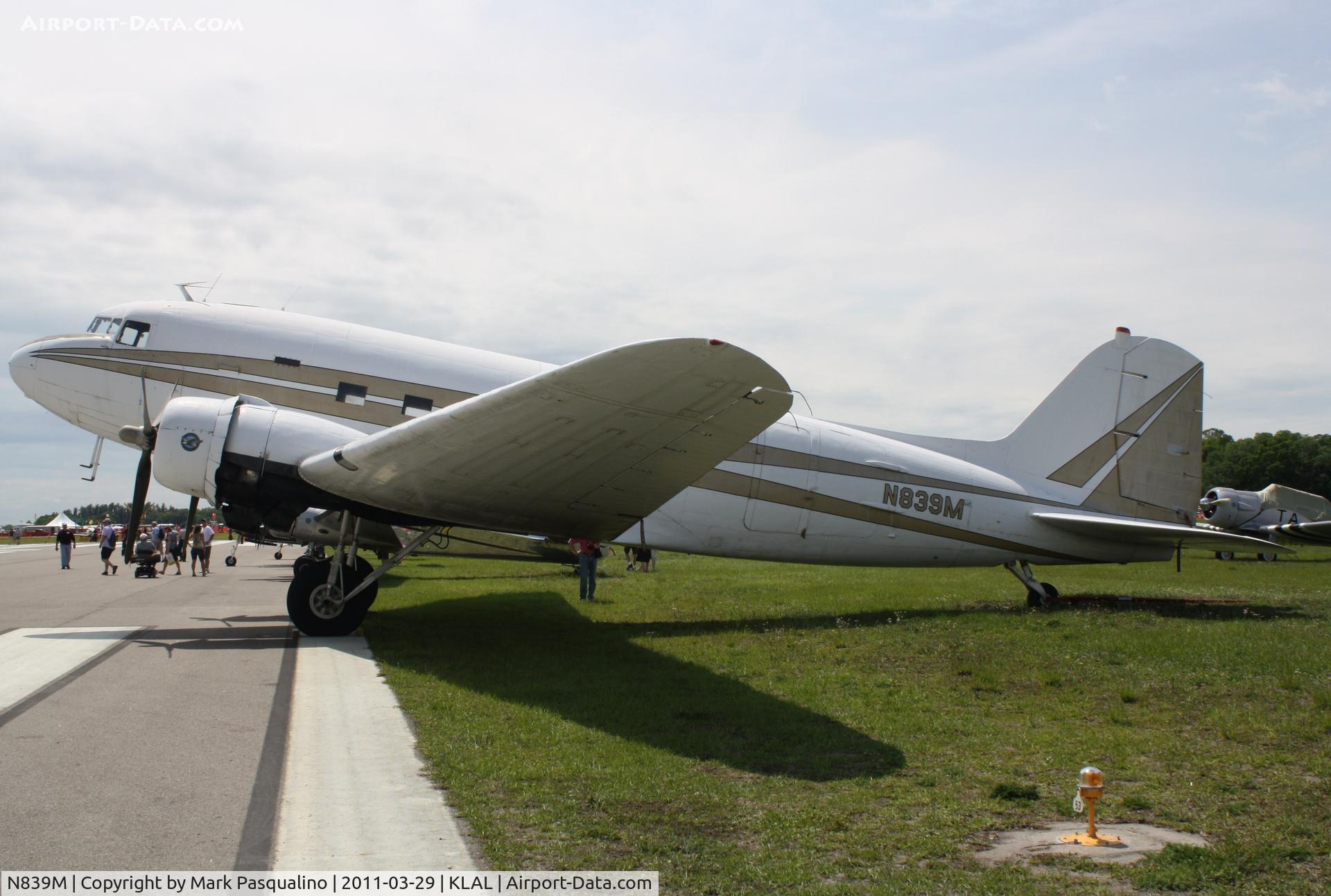 N839M, 1943 Douglas VC-47A Skytrain C/N 20166, Douglas C-47