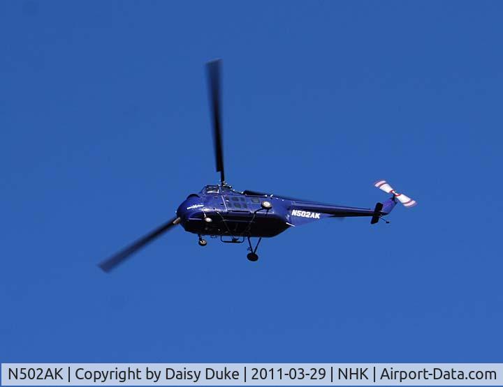 N502AK, 1997 Sikorsky/vertical S-55 C/N V55-896T, N502AK supporting Test Pilot School