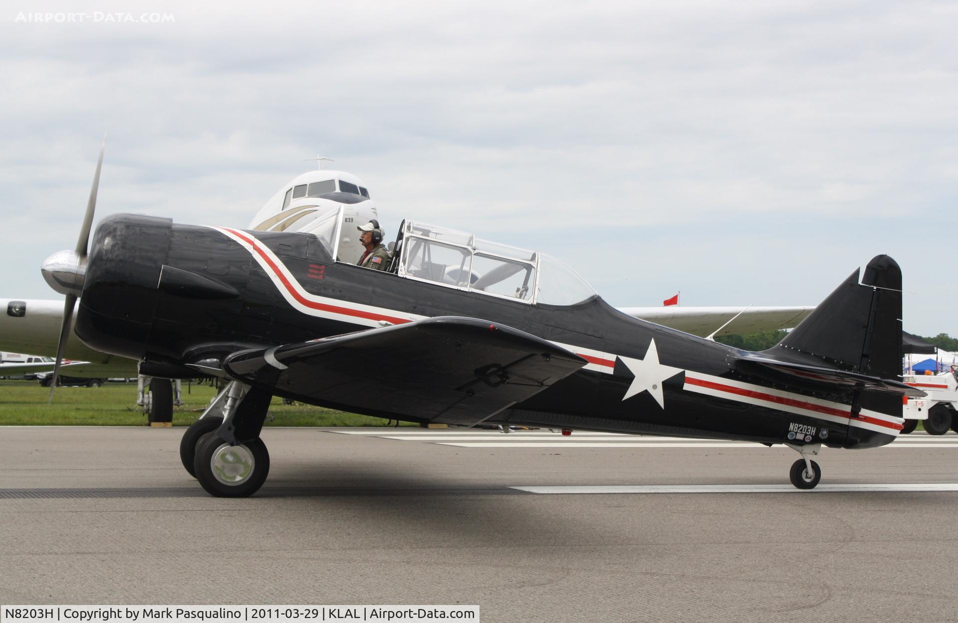 N8203H, 1960 North American T-6G Texan C/N 168-345, North American T-6G