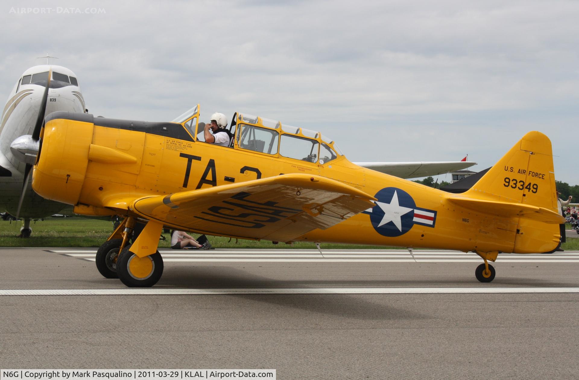 N6G, North American T-6G Texan C/N 168-463, North American T-6G