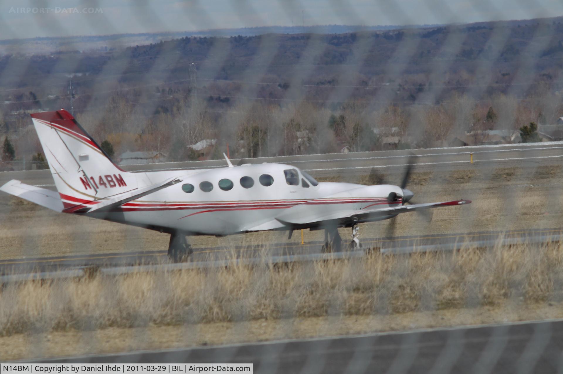 N14BM, 1981 Cessna 425 C/N 425-0076, Cessna 425 Conquest @ BIL