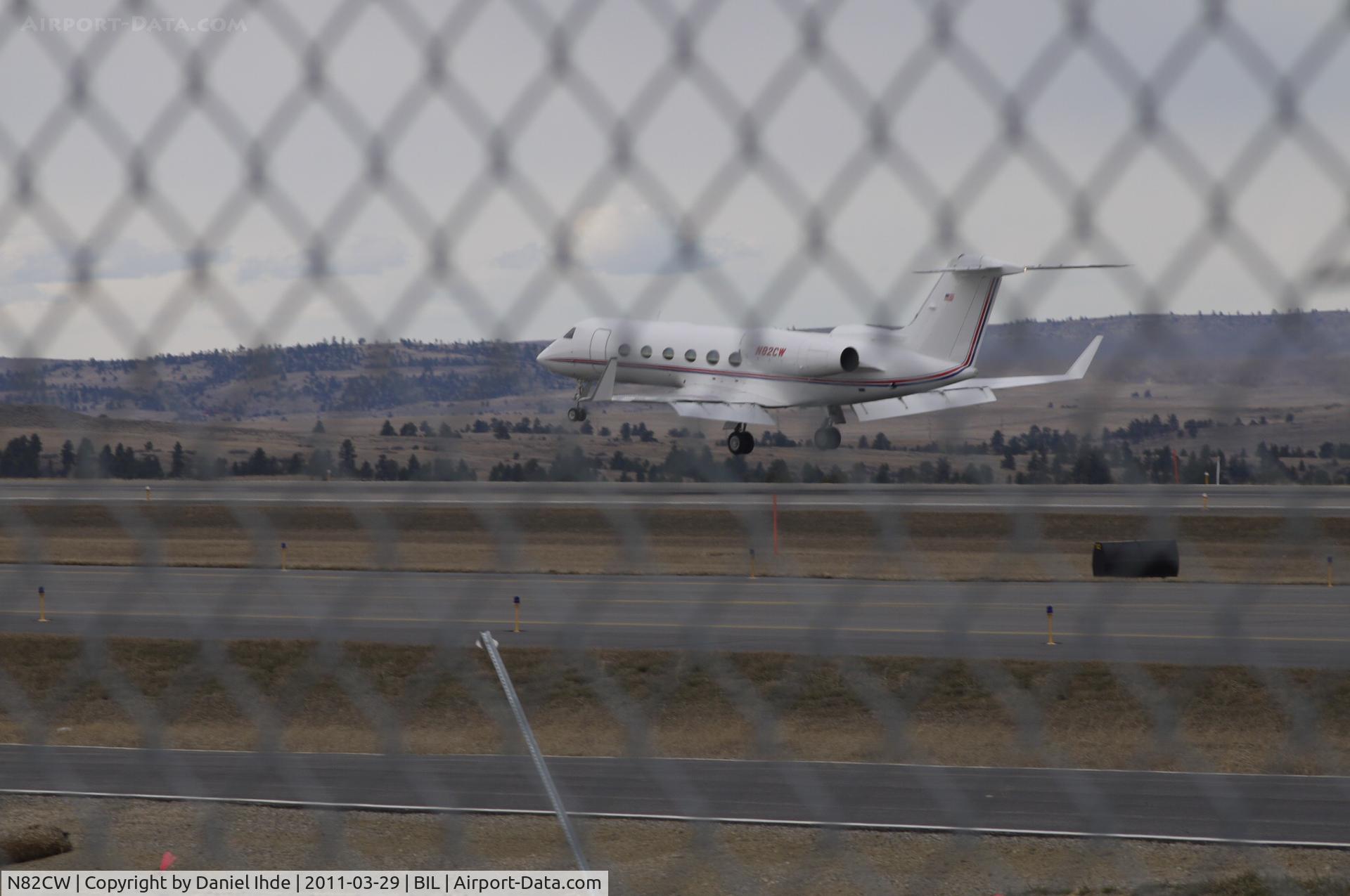 N82CW, 2005 Gulfstream Aerospace G-IV (G350) C/N 4019, Gulfstream G-4 @ BIL