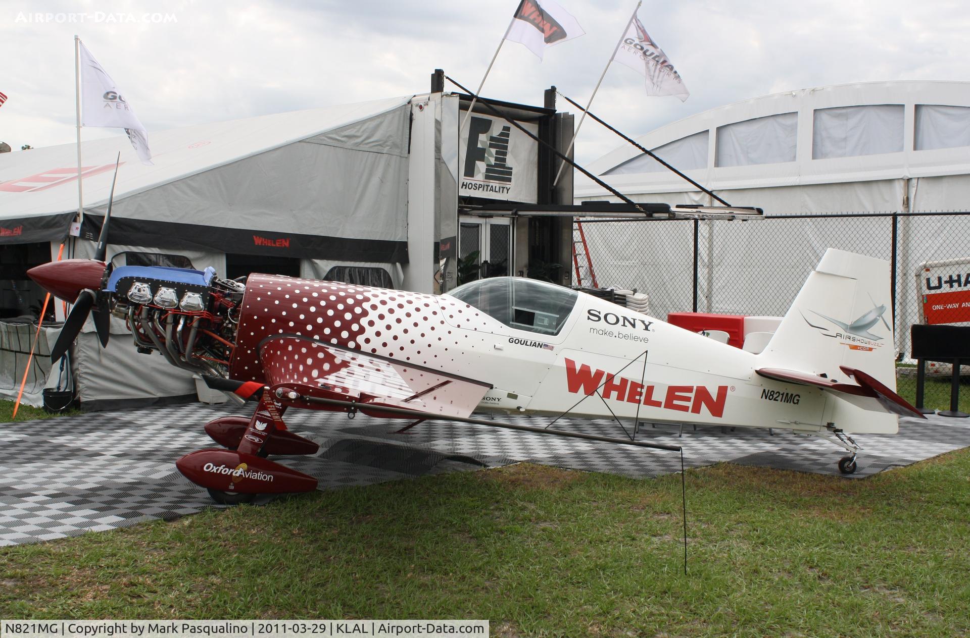 N821MG, 2009 Extra EA-300SC C/N SC010, EA 300/S