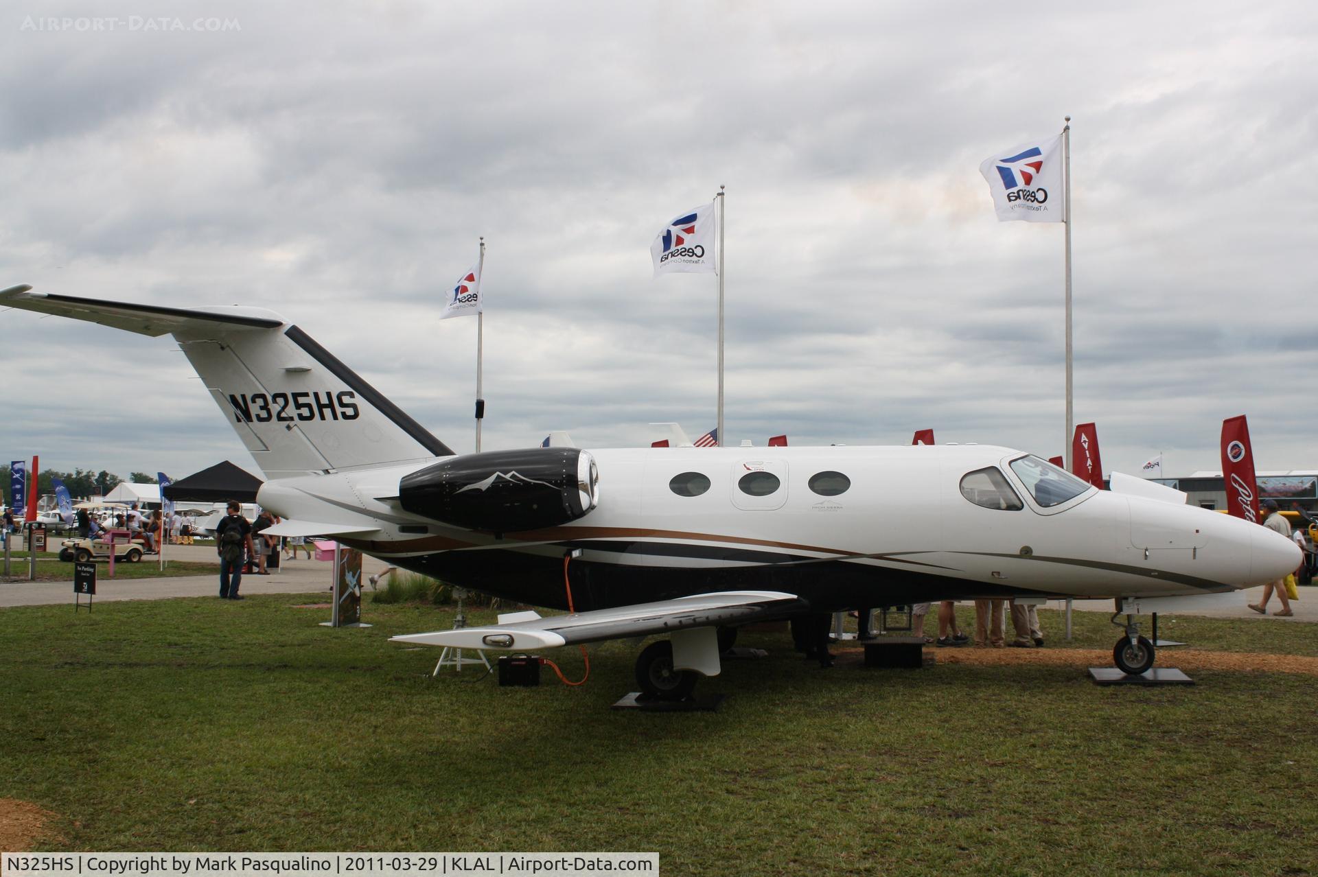 N325HS, Cessna 510 Citation Mustang C/N 510-0325, Cessna 510