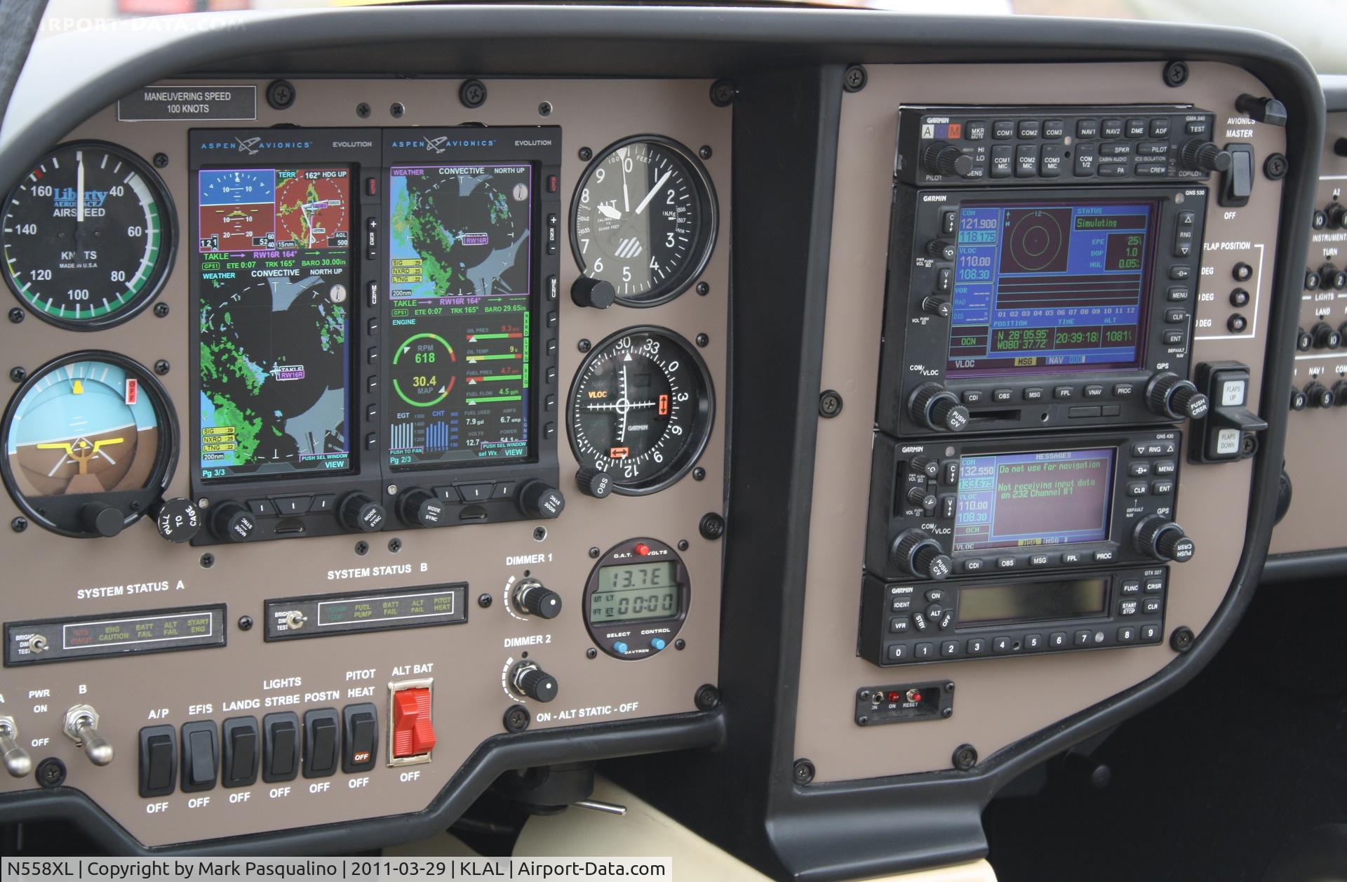 N558XL, 2007 Liberty XL-2 C/N 0048, Liberty XL-2