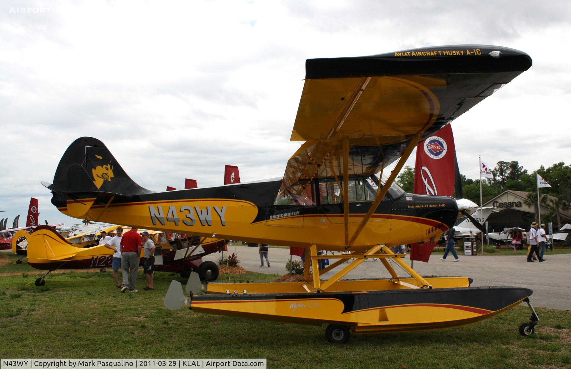 N43WY, 2011 Aviat A-1C-180 Husky C/N 3113, A-1C-180