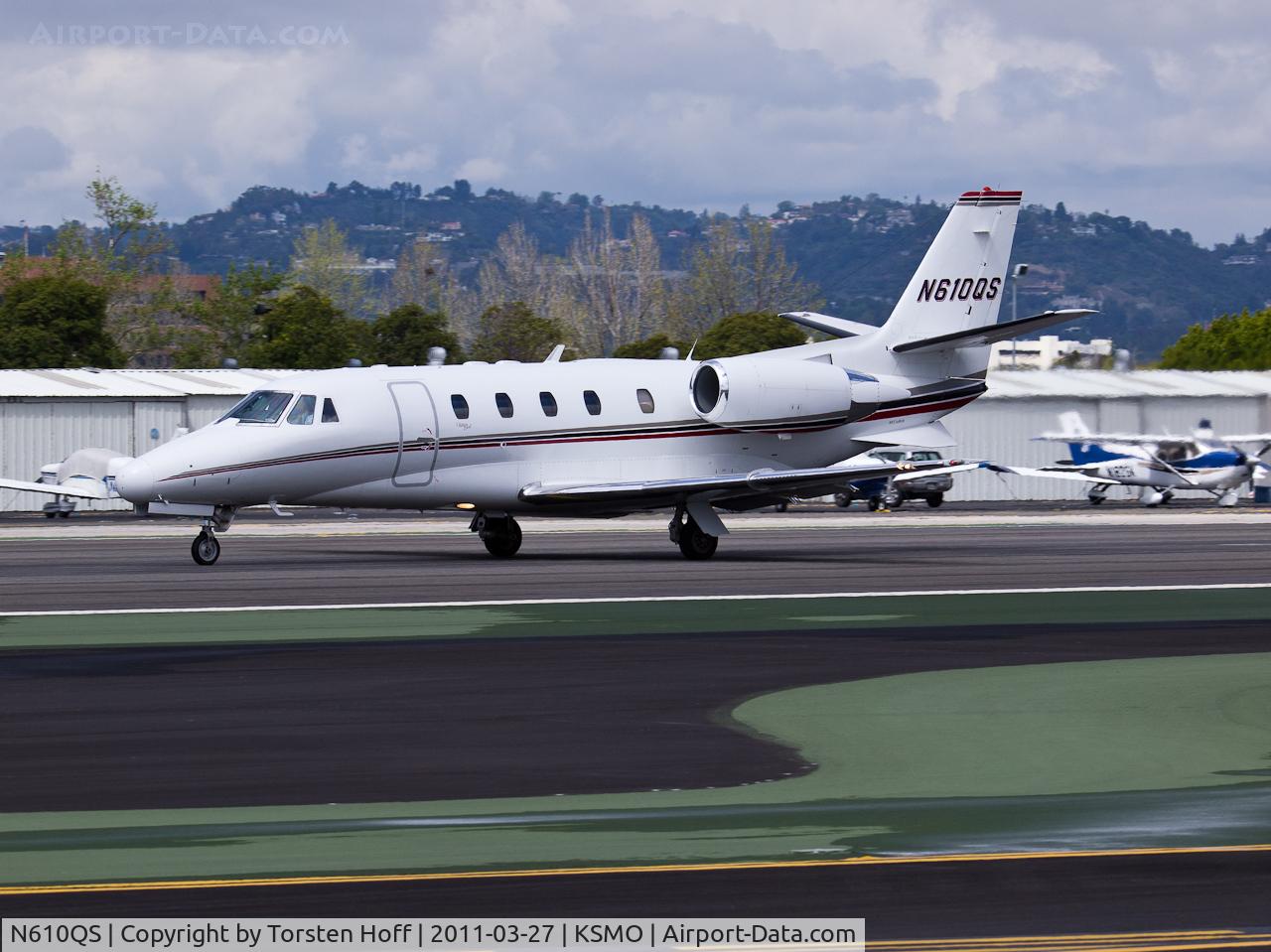 N610QS, 2001 Cessna 560XL Citation Excel C/N 560-5210, N610QS departing from RWY 21