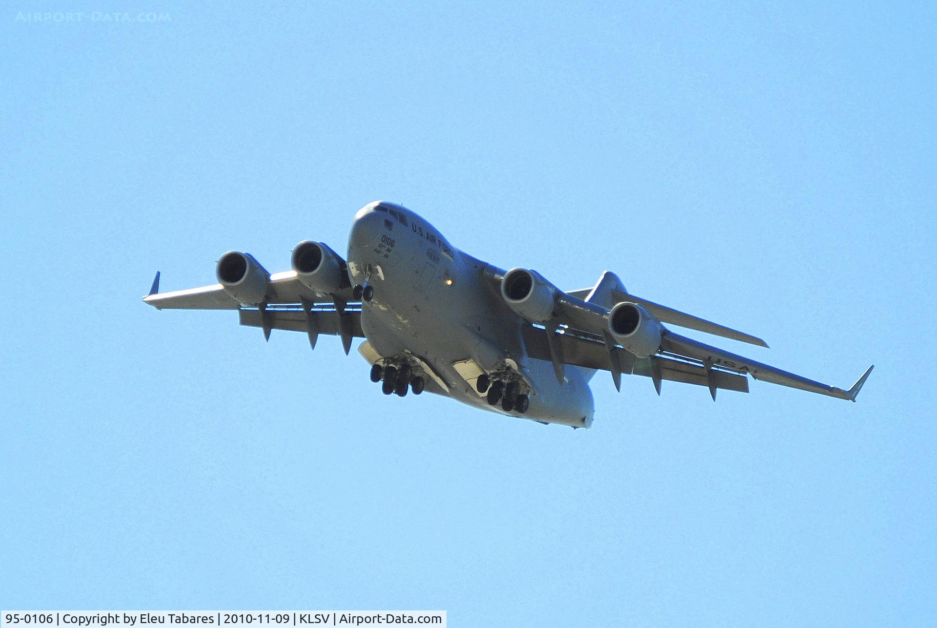 95-0106, 1995 McDonnell Douglas C-17A Globemaster III C/N P-31, Taken at Nellis Air Force Base, Nevada.