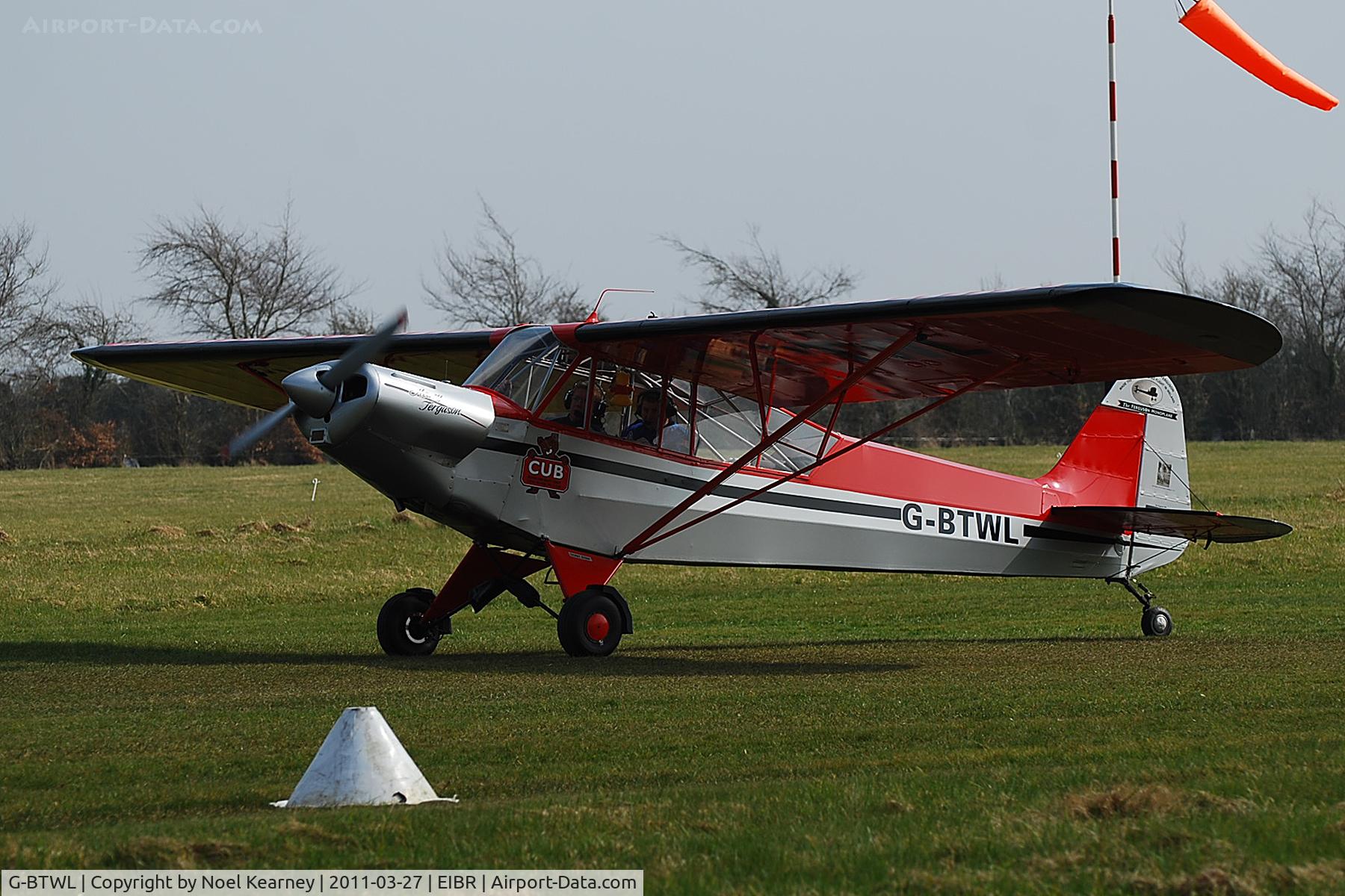 G-BTWL, 1992 Wag-Aero Sport Trainer C/N PFA 108-10893, Attending the Birr Fly-in 27-03-2011