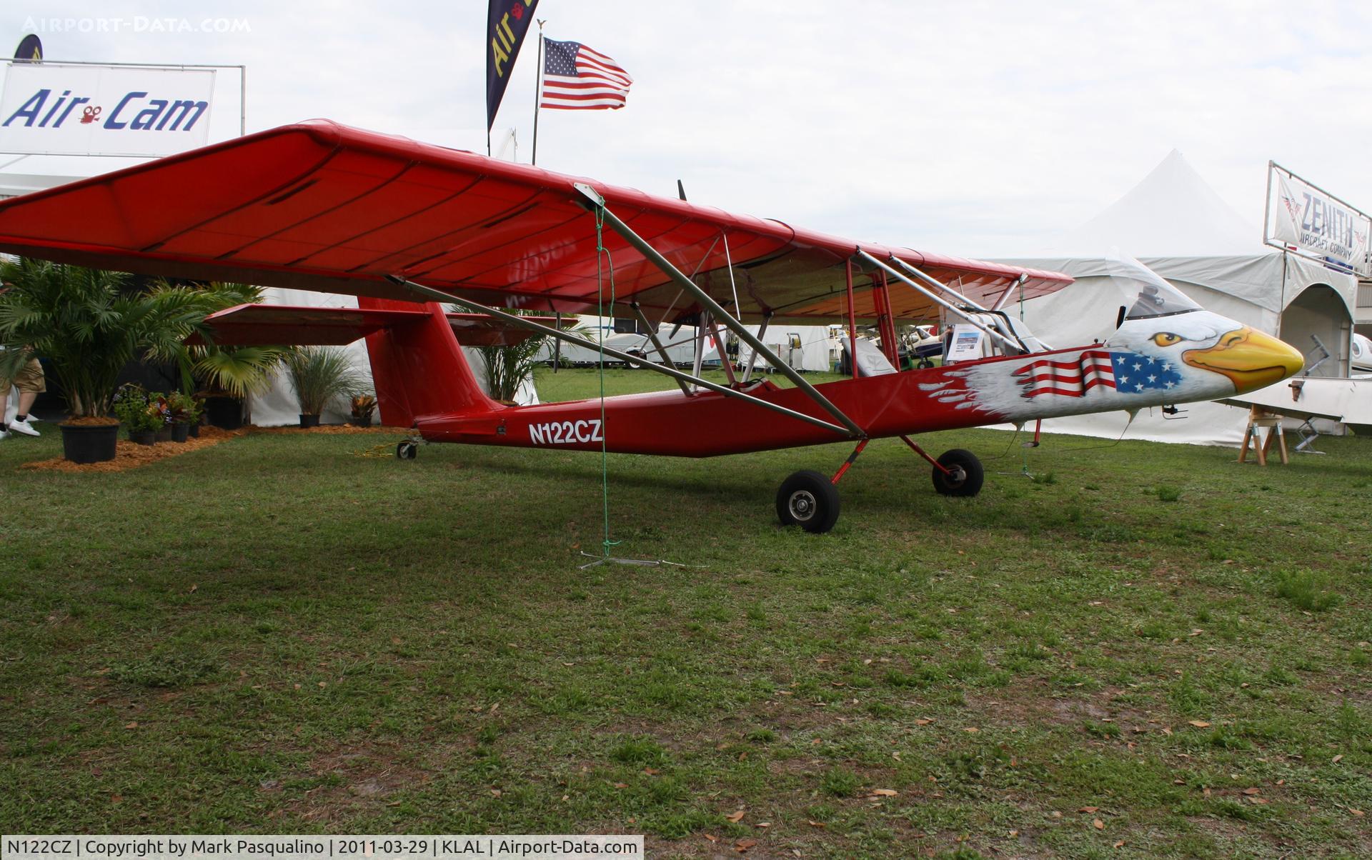 N122CZ, 2010 Lockwood Aircam C/N AC149, Air Cam