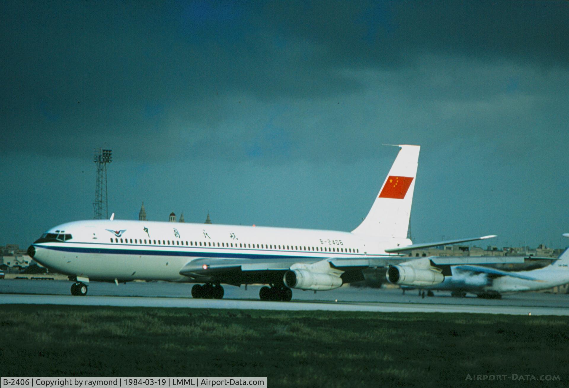 B-2406, 1974 Boeing 707-3J6B C/N 20716, B707 B-2406 of CAAC