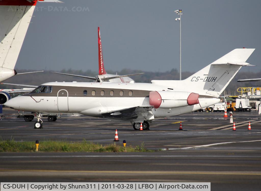 CS-DUH, 2009 Hawker Beechcraft 750 C/N HB-21, Parked at the General Aviation...