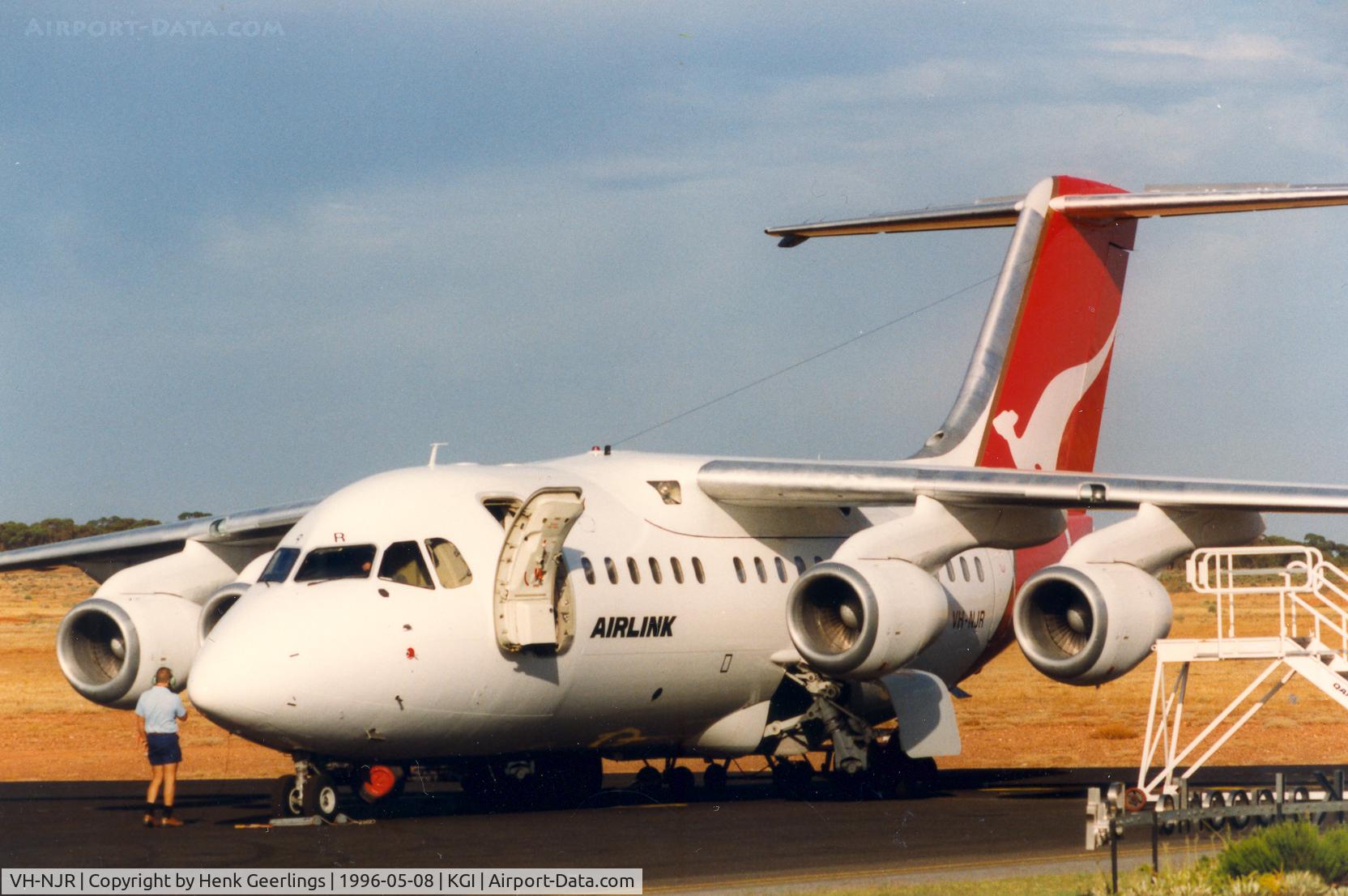 VH-NJR, 1990 British Aerospace BAe.146-100 C/N E1152, Airlink