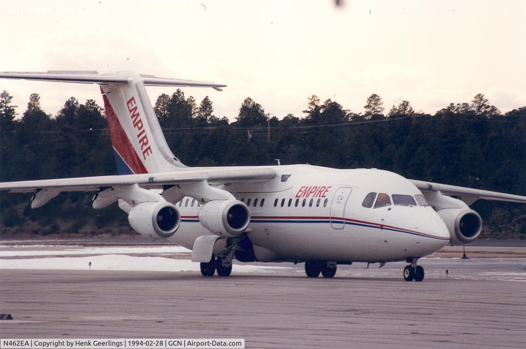 N462EA, 1988 British Aerospace BAe.146-200A C/N E2107, Empire Airlines