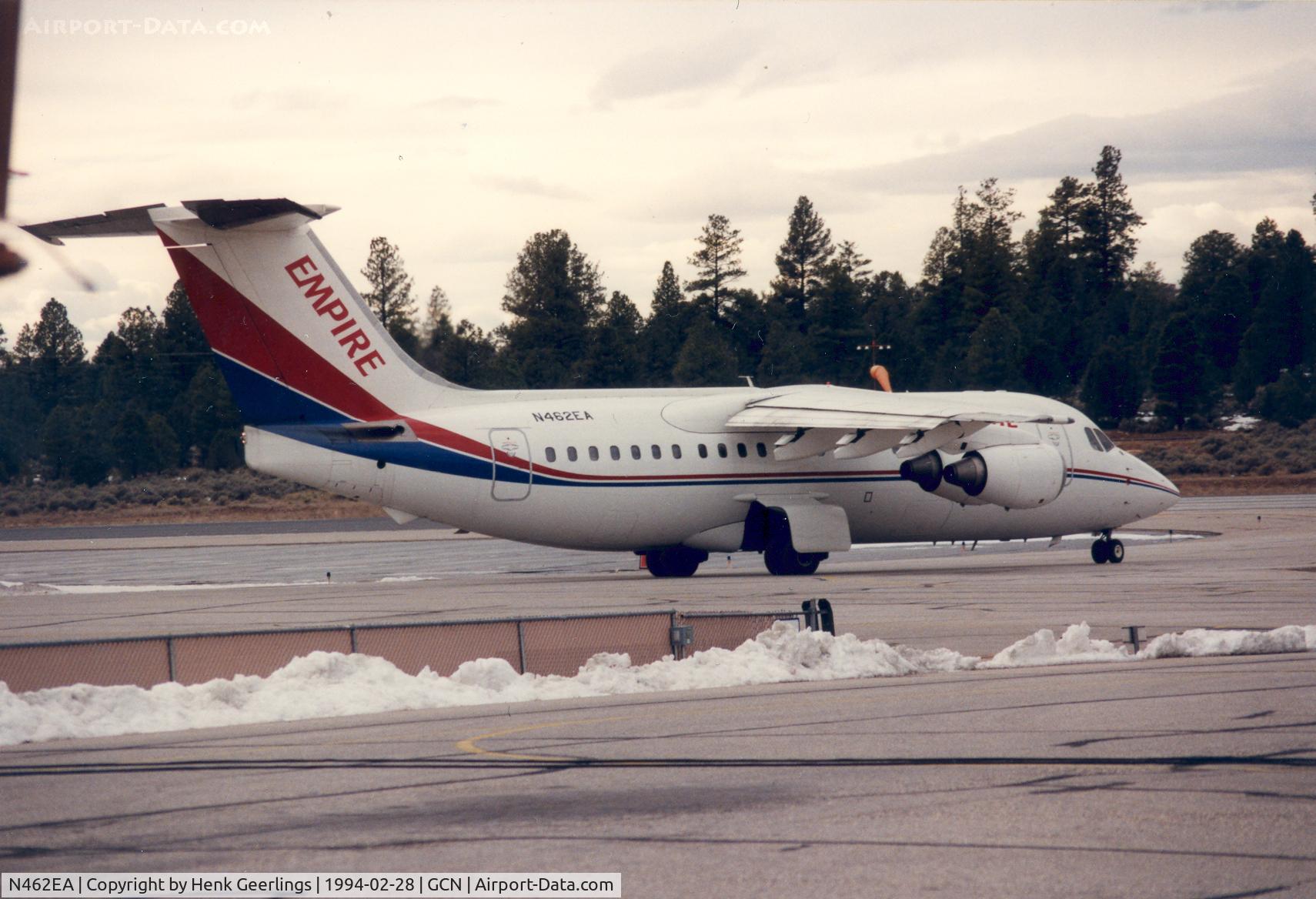 N462EA, 1988 British Aerospace BAe.146-200A C/N E2107, Empire Airlines