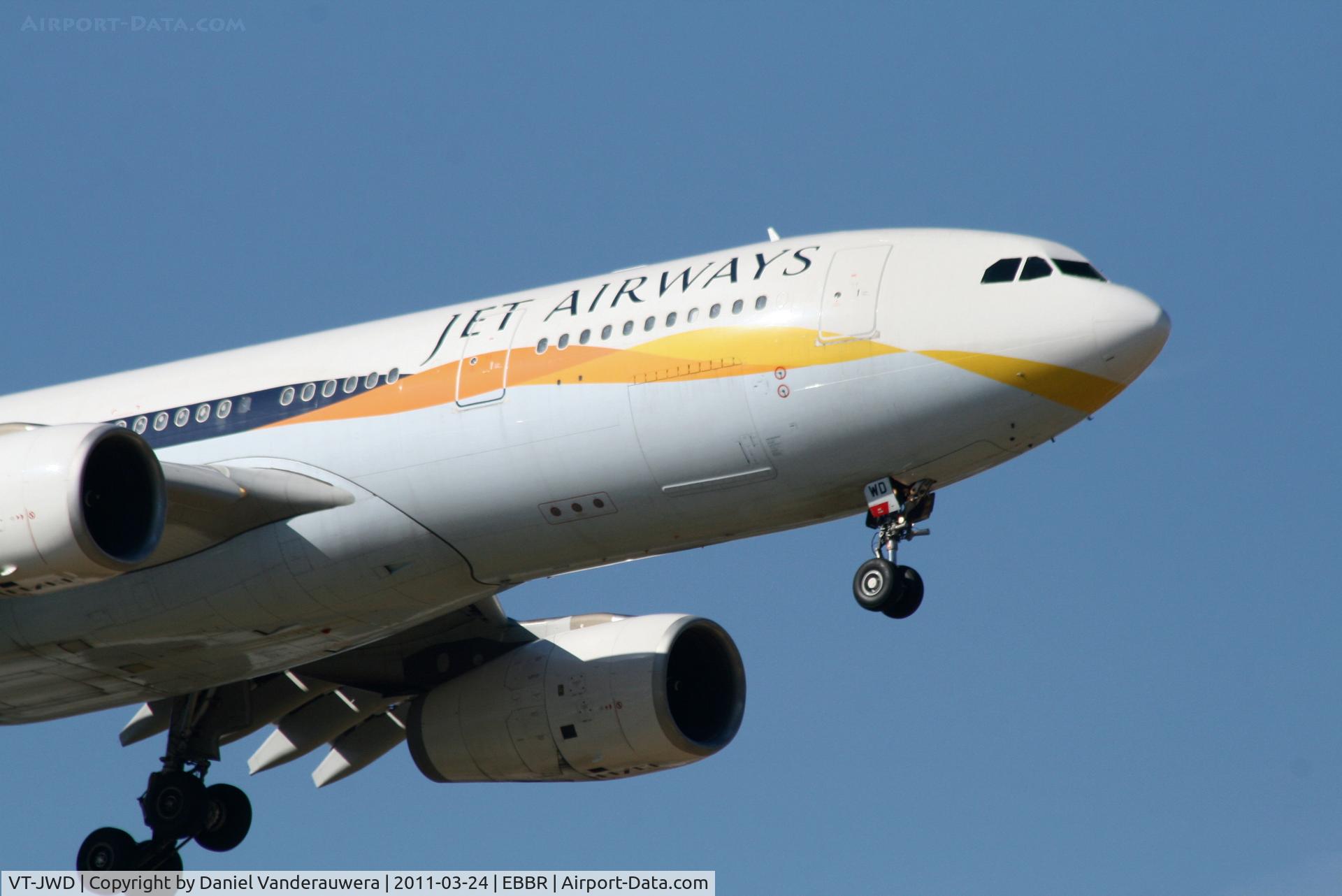 VT-JWD, 2006 Airbus A330-243 C/N 751, Arrival of flight 9W229 to RWY 02