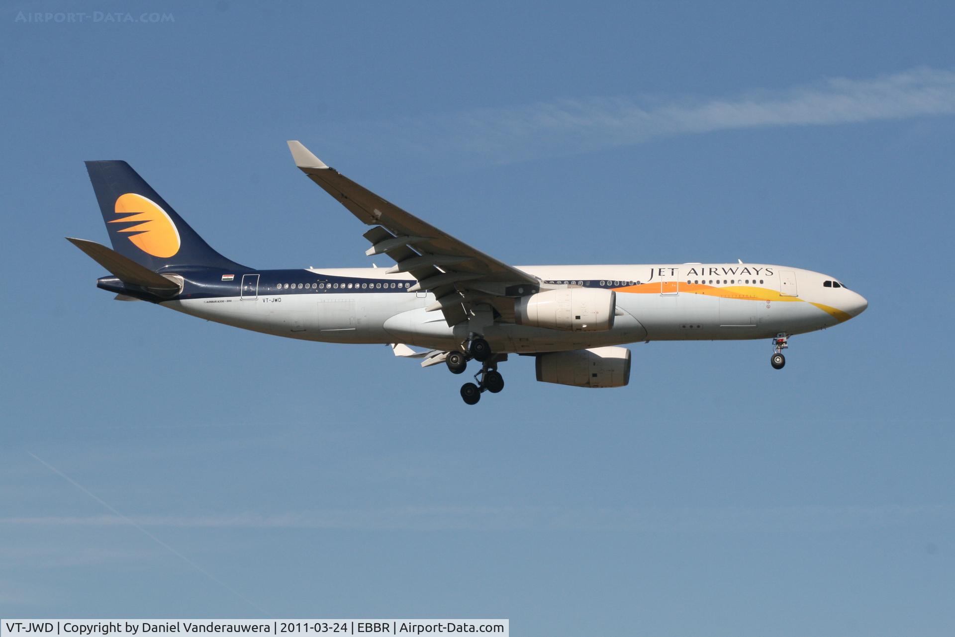 VT-JWD, 2006 Airbus A330-243 C/N 751, Flight 9W229 is arriving to RWY 02