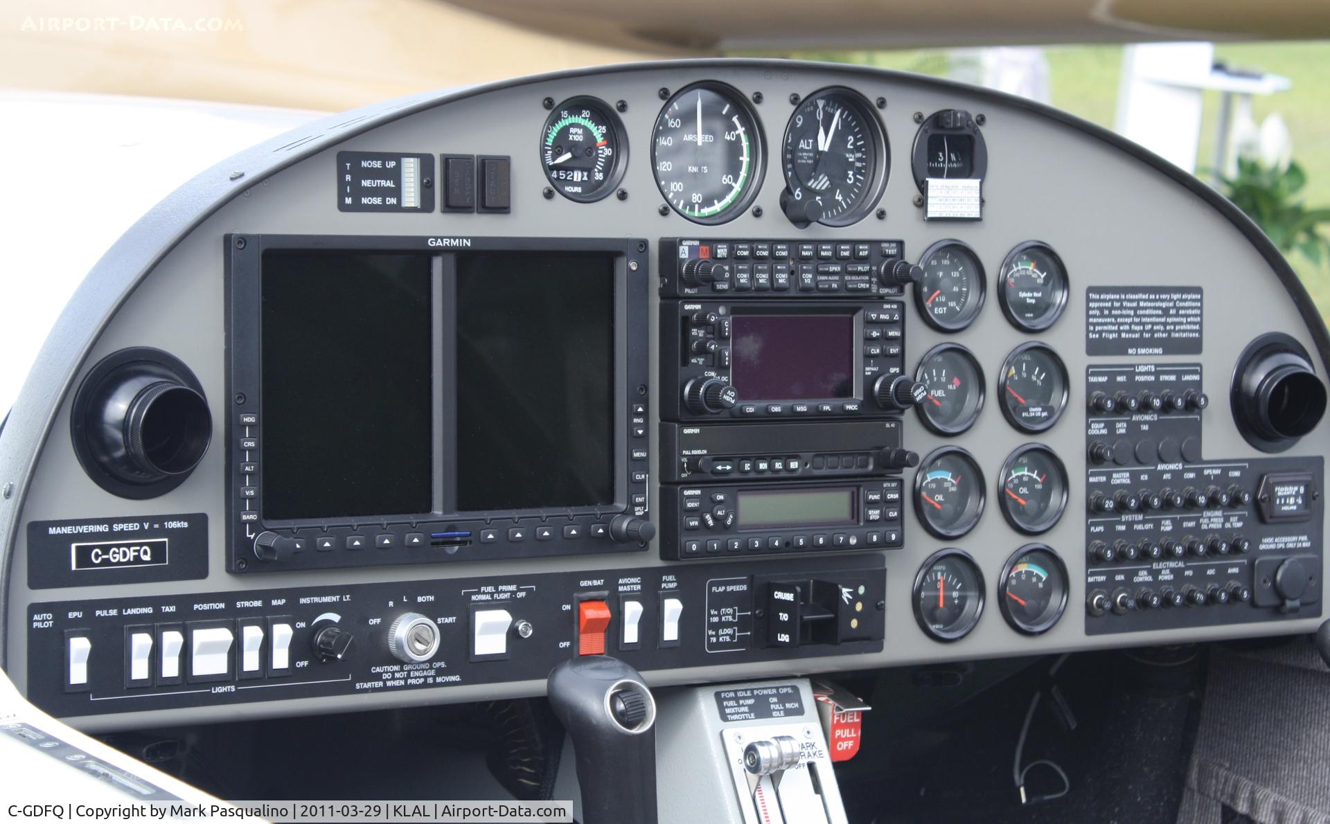 C-GDFQ, 2010 Diamond DA-20-C1 Eclipse C/N C0552, DA20-C1