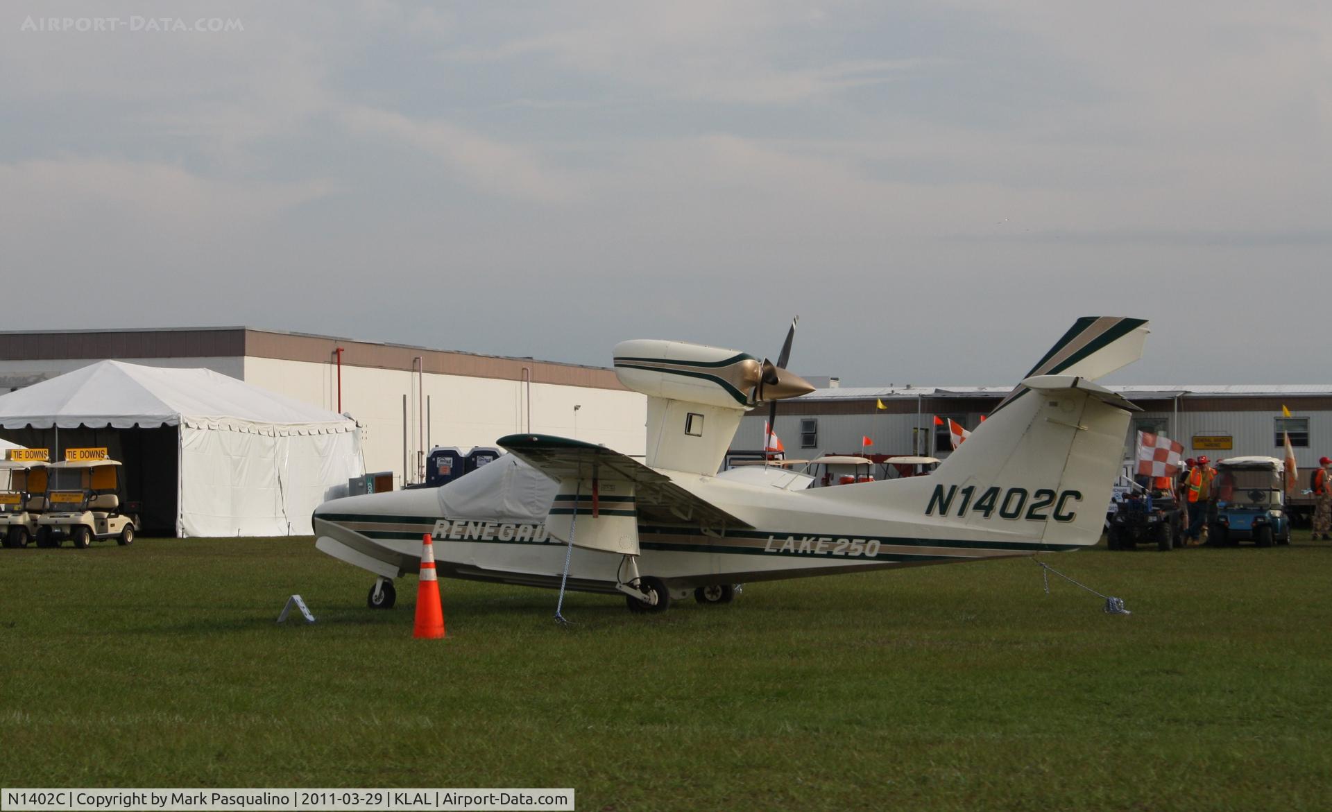 N1402C, 1984 Aerofab Inc Lake LA-4-250 C/N 15, Lake LA-4-250