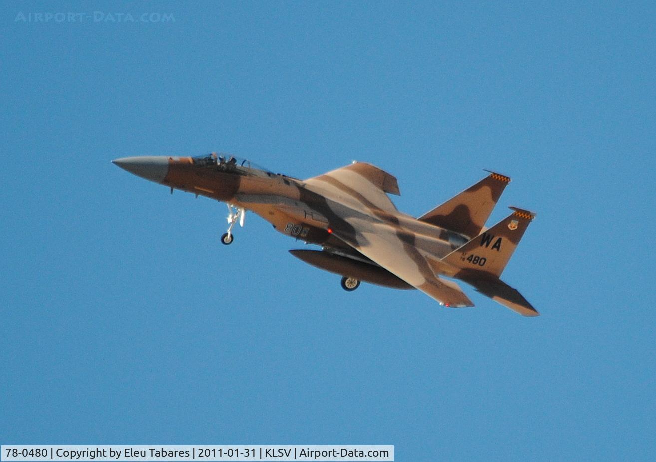 78-0480, 1978 McDonnell Douglas F-15C Eagle C/N 0460/C013, Taken during Red Flag Exercise at Nellis Air Force Base, Nevada.

F-15C (cn 460/C013)