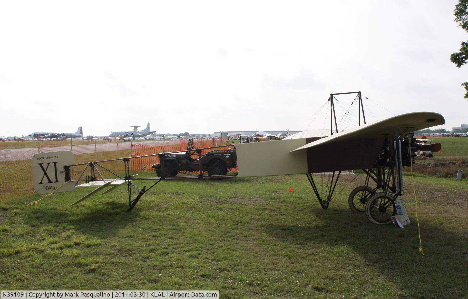 N39109, 2009 Bleriot XI Replica C/N AB3, Bleriot XI