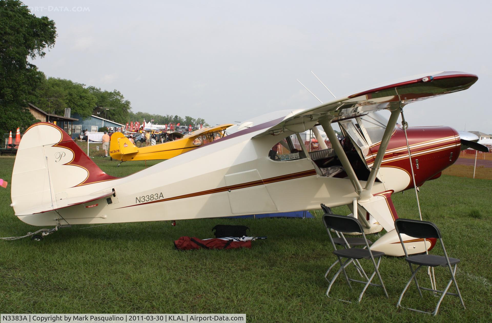 N3383A, 1953 Piper PA-22-135 Tri-Pacer C/N 22-1646, Piper PA-22-135