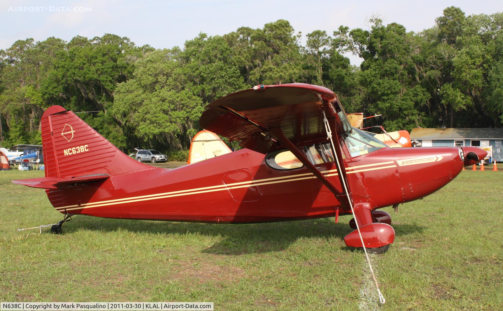 N638C, 1947 Stinson 108-3 Voyager C/N 108-3638, Stinson 108-3