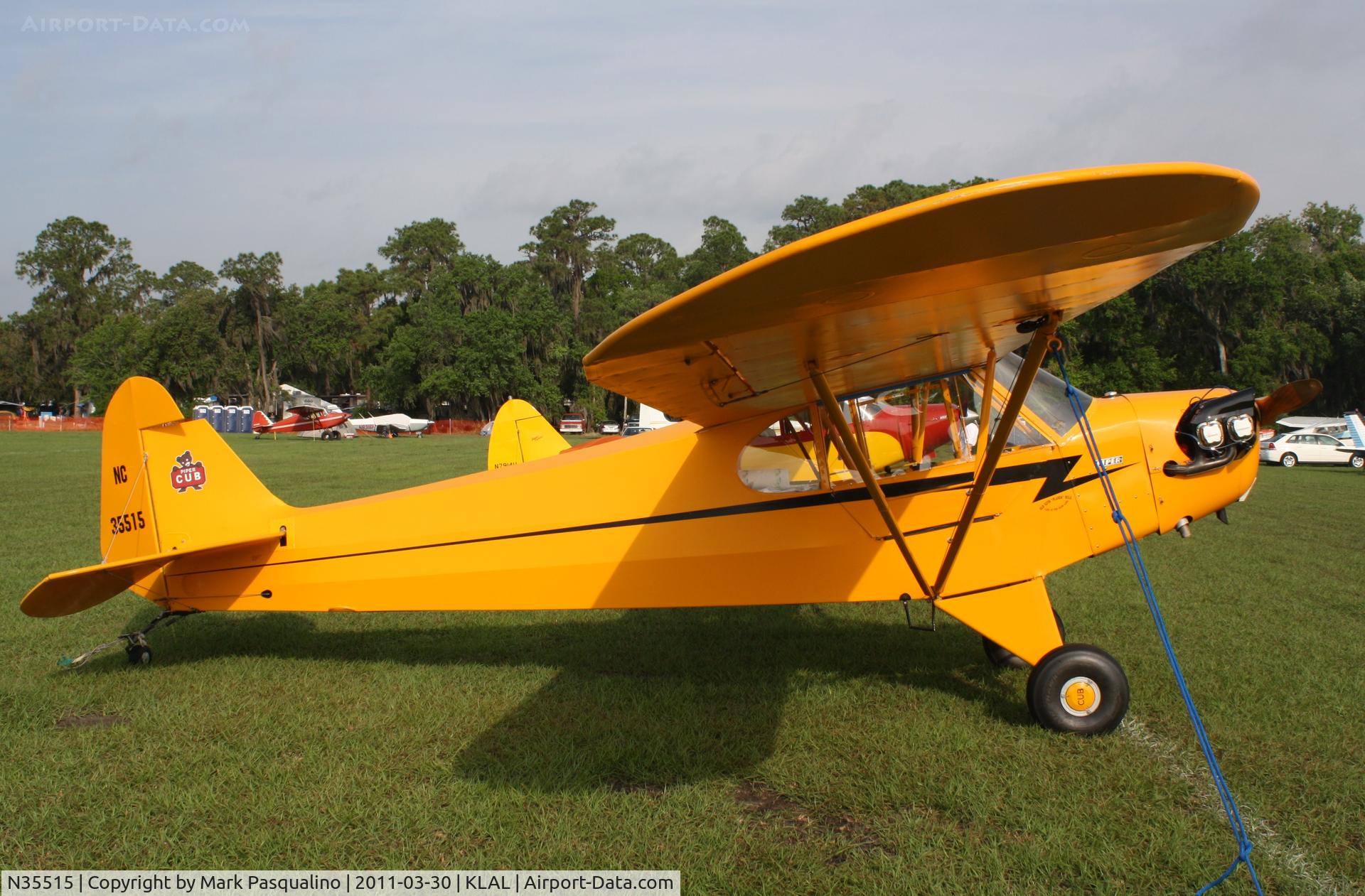 N35515, 1941 Piper J3C-65 Cub C/N 6419, Piper J3C-65