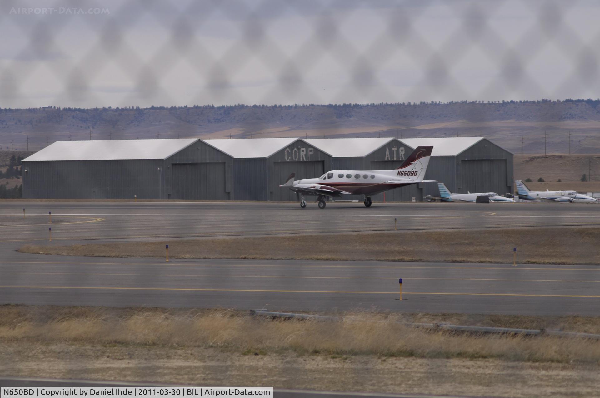 N650BD, Cessna 414A Chancellor Chancellor C/N 414A0404, Cessna 414 @ BIL