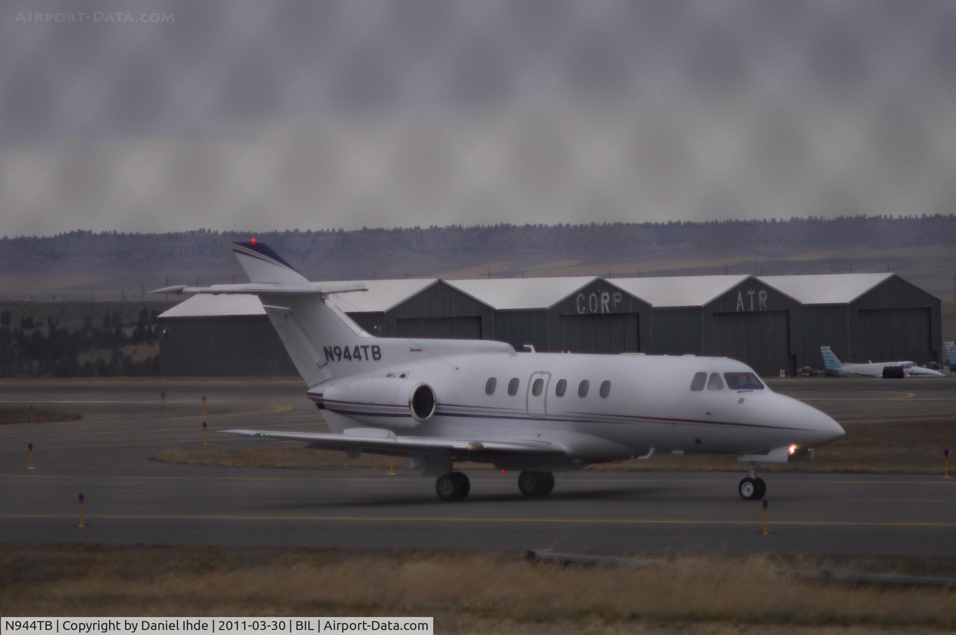 N944TB, British Aerospace HS.125-700A C/N 257177, Beech Hawker 800 @ BIL
