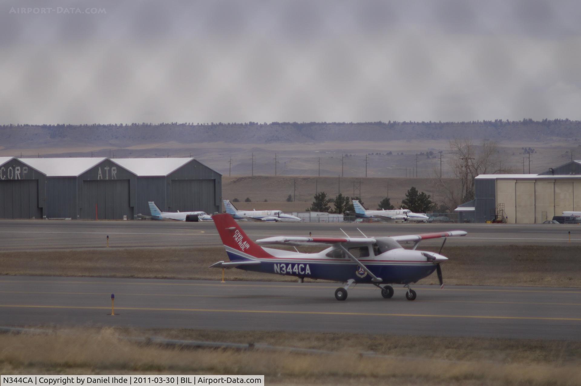 N344CA, 2008 Cessna 182T Skylane C/N 18282137, Civil Air Patrol Cessna 182 @ BIL